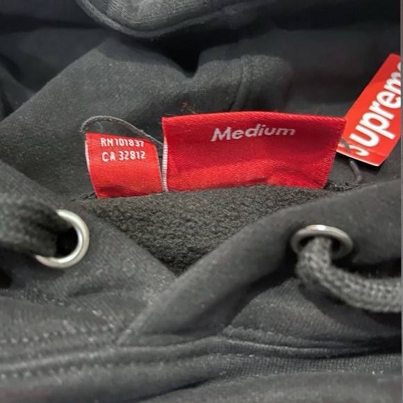 Supreme Corteiz Hoodie Black Mens Medium - Picture 5 of 6